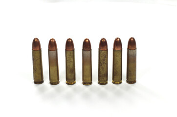 nine caliber cartridge of military war pistol pistol