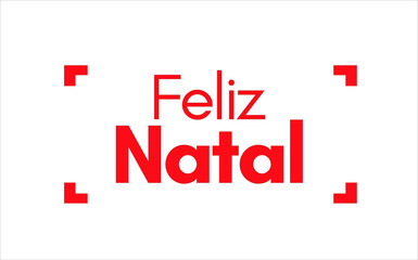 Feliz Natal. Papai Noel. Mensagem para impressao.