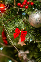 christmas tree and toys