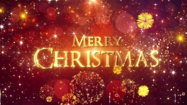 christmas card decoration pattern animation loop