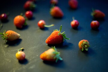 strawberry and chocolate