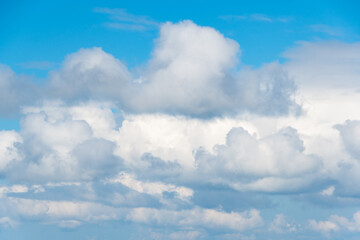 Fototapeta premium Blue sky with clouds for background