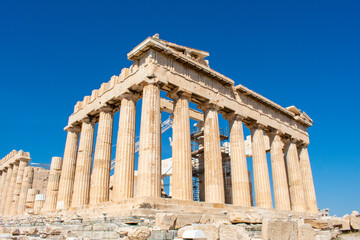 Obraz premium Parthenon and Acropolis of Athens, Greece 