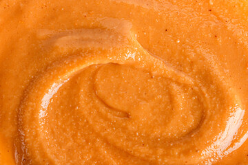 Textured of homemade mask, scrub or peeling  for face and body. Natural organic exfoliation...