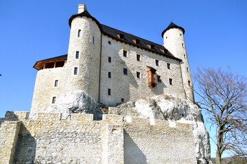 Zamek Bobolice na Szlaku Orlich Gniazd, na Jurze Krakowsko-Częstochowskiej.  © Albin Marciniak