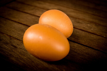 fresh  fresg eggs on background