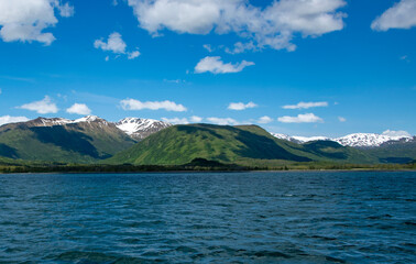 lake in the mountains