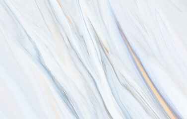 Marble rock texture blue ink pattern liquid swirl paint white dark that is Illustration background for do ceramic counter tile silver gray that is abstract waves skin wall luxurious art ideas concept.