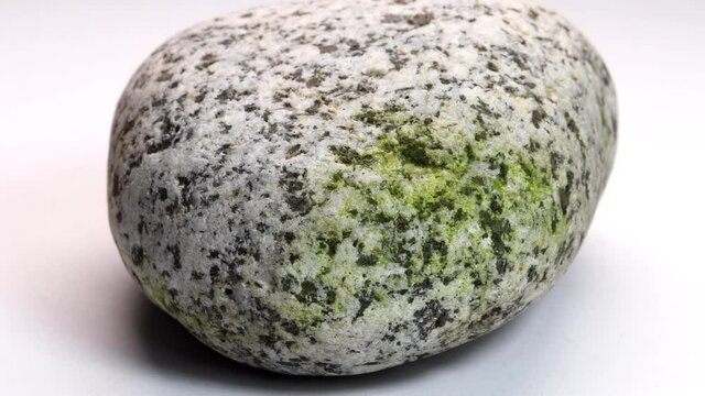 Granite, stone on a turn table