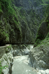 TAIWAN EAST COAST TAROKO GORGE LANDSCAPE