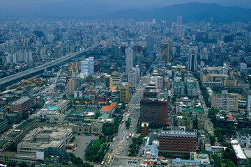 Fototapeta na wymiar TAIWAN TAIPEI CITY VIEW