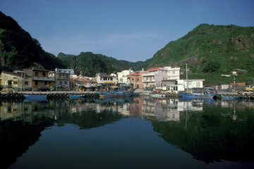 Fototapeta na wymiar TAIWAN FULUNG FISHINGVILLAGE