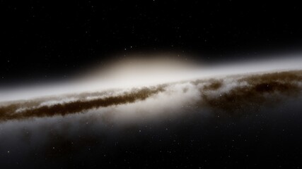 The Andromeda Galaxy, spiral galaxy in the constellation of Andromeda