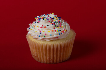 cupcake and sprinkles