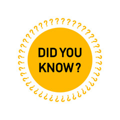 Did you know?- card. JPG