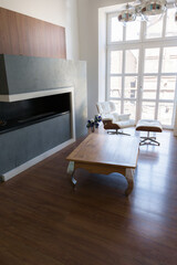 hi-tech interior design living room