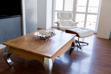 hi-tech interior design living room