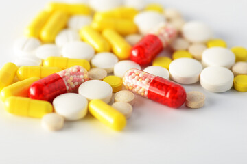health promotion drugs, medicine against the virus, vitamins.