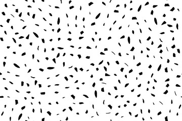 Hand drawn dotted seamless pattern with short brushstrokes. Texture for print, wallpaper, home decor, spring summer fashion fabric, textile, invitation background, paper