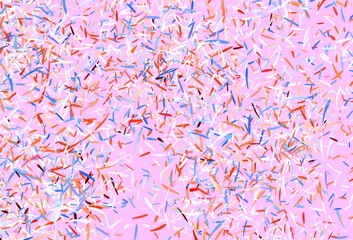 Light Multicolor vector template with repeated sticks.