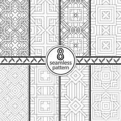 Seamless vector the template