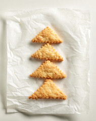cheese cookie Christmas tree