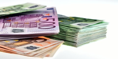 thousands of euros as background
