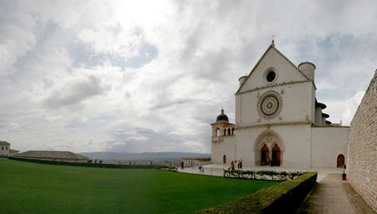 Fototapeta na wymiar Basilica of Saint Francis of Assisi