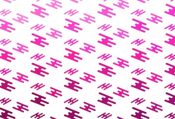 Light Pink vector template with repeated sticks.