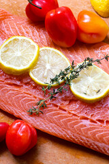 Salmon, Lemon and Thyme