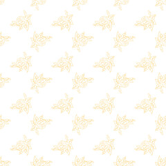 Vector seamless pattern in minimalistic style.