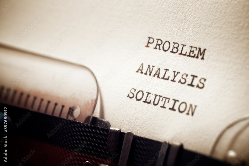 Fototapete problem analysis solution