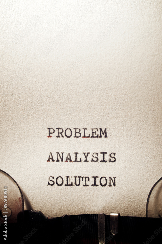 Fototapete problem analysis solution