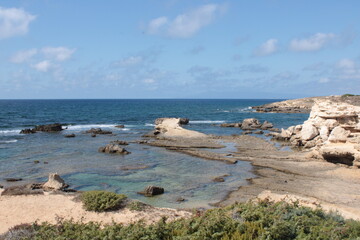il bellissimo mare cristallino della sardegna occidentale