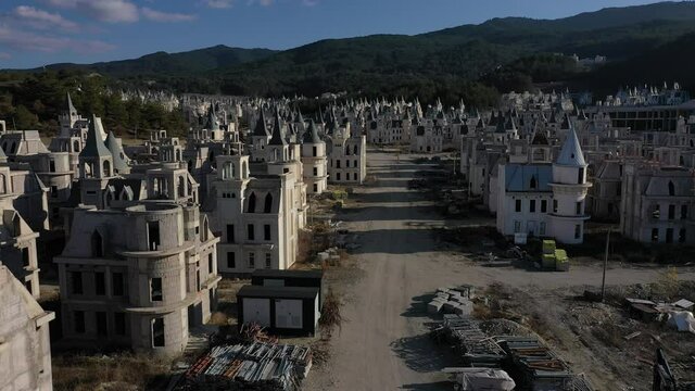 Burj Al Babas aus der Luft | Luftbilder von der Geisterstadt Burj Al Babas in der T&uuml;rkei