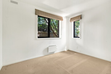 Empty and unfurnished brand new apartment