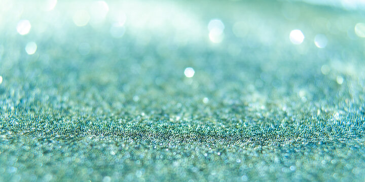 White Light Blue Glitter Bokeh Texture Abstract Background