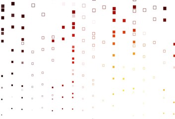 Light Red, Yellow vector template with square style.