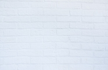 White putty brick wall. Loft style. Boton wall