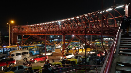 Fototapeta premium Trafik in India 