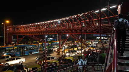 Obraz premium Trafik in India 