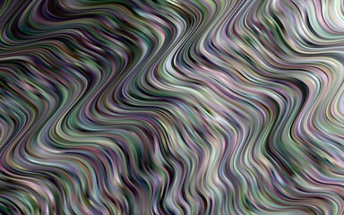Obraz premium Light Silver, Gray vector backdrop with bent lines.