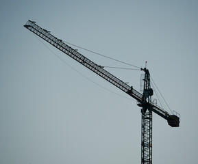 pluma, grua de trabajo en altura