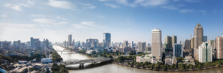 Fototapeta na wymiar Aerial photography China modern city architecture landscape skyline