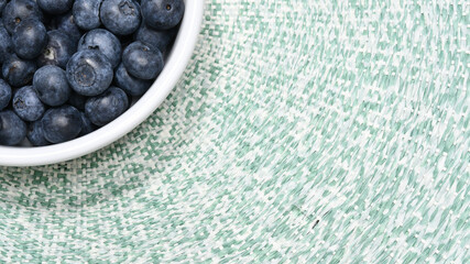 
healthy fresh blueberries for diet