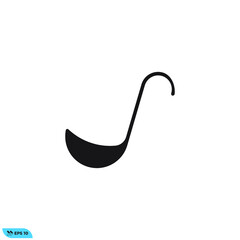 Icon vector graphic of ladle