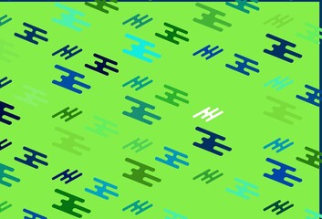 Light Green, Red vector layout with flat lines.