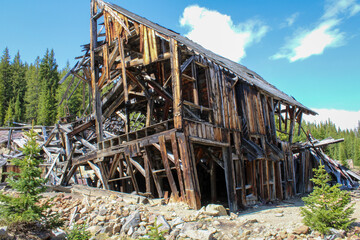 Old Colorado Mining Structure