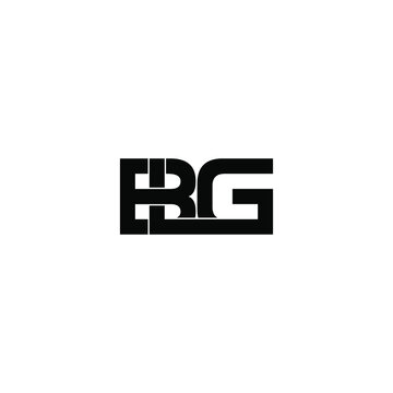 blg letter original monogram logo design