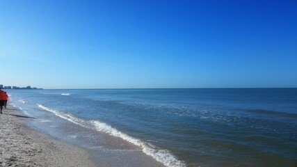 waves on the beach